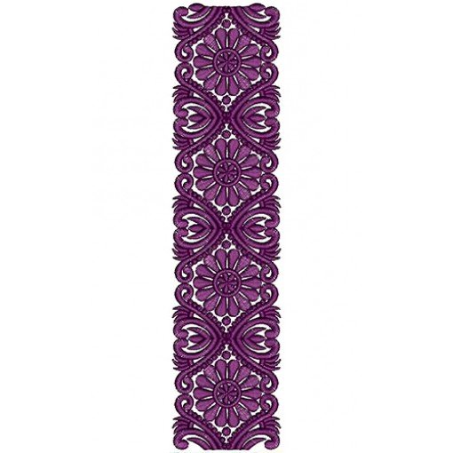 Kimono Fashion Lace Embroidery Design