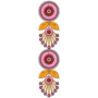 Silk One Piece Lace Embroidery Design