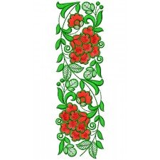 Moroccan Bed Cover Embroidery Design