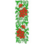 Moroccan Bed Cover Embroidery Design