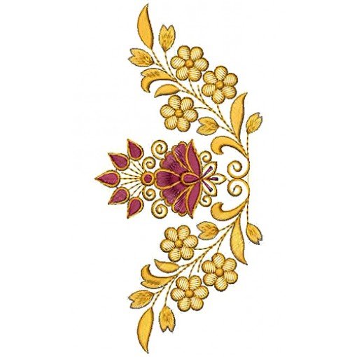 Rajasthani Skirt Embroidery Lace Design