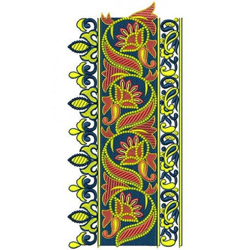 Wedding Party Sarees Embroidery Lace Design