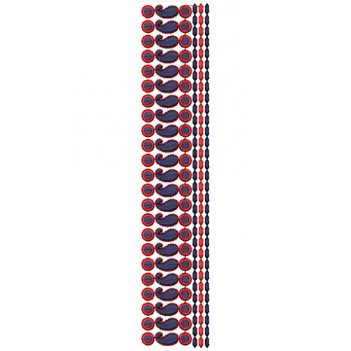 Crescent Skirt Muslin Dress Embroidery Design