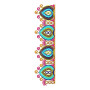 Trellis Continuous Lace Border Embroidery Design