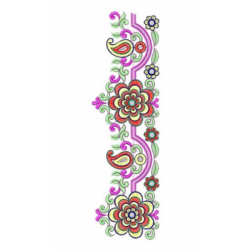 New Windows Curtain Lace Embroidery Design