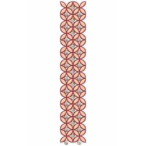 Freestanding Lace Border Embroidery Design