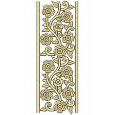 New Western Style Lace Embroidery Design