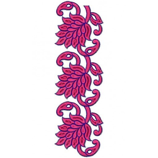 African French Lace Embroidery Design