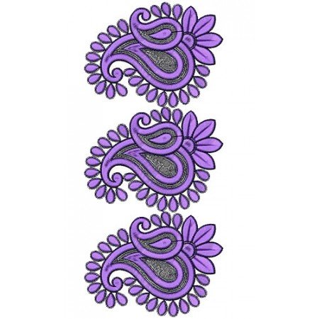 Kaftan Lace Embroidery Design