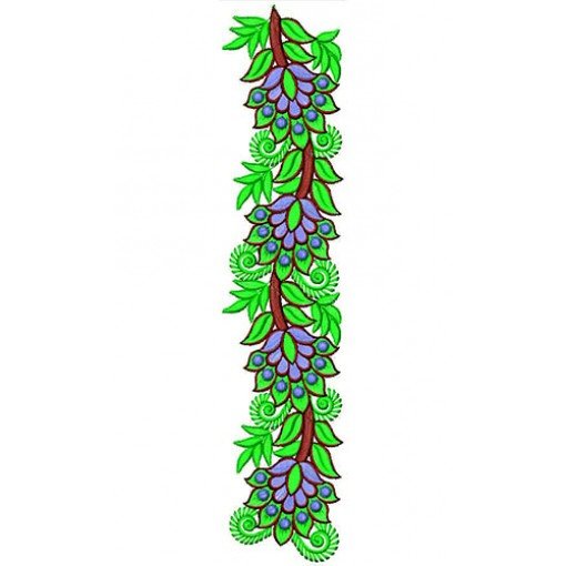 Forest Natural Look Embroidery design 18201