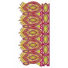Lace Embroidery Design 18365