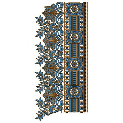 Lace Embroidery Design 18368