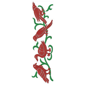 Lace Embroidery Design 18371