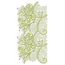 Lace Embroidery Design 18372
