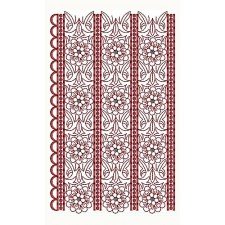 Lace Embroidery Design 18373