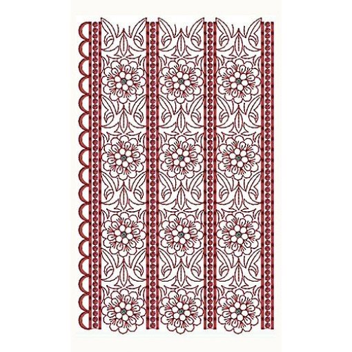 Lace Embroidery Design 18373