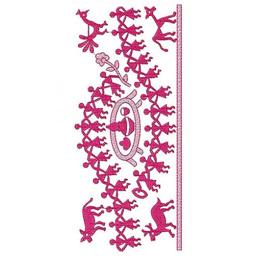 Lace Embroidery Design 18512