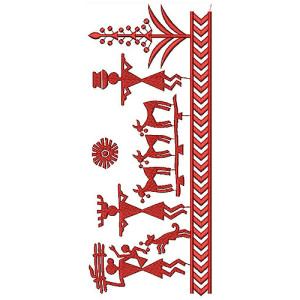 Lace Embroidery Design 18548