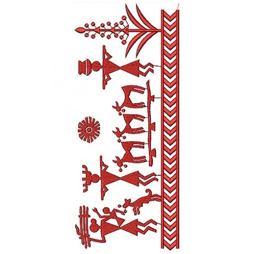 Lace Embroidery Design 18548