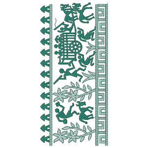 Lace Embroidery Design 18551