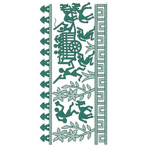 Lace Embroidery Design 18551