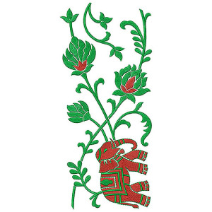 Lace Embroidery Design 18552