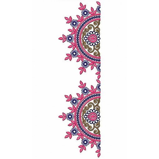 Royal Clothing Embroidery Design 18805