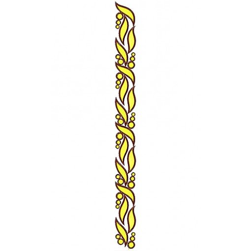 Small Cording Embroidery Lace Design 18812