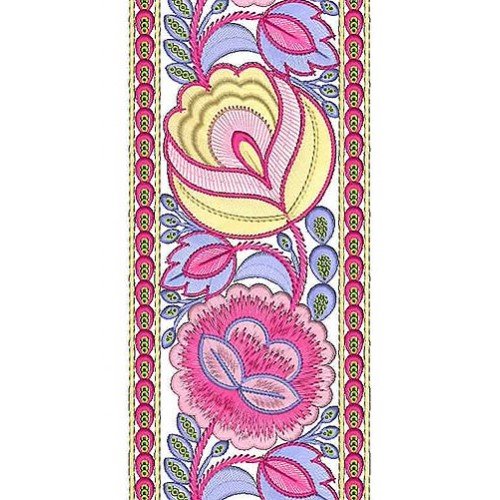 Saree Brocade Embroidery Designs