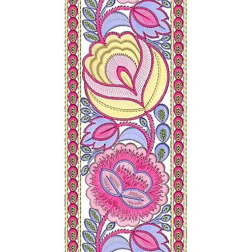 Saree Brocade Embroidery Designs