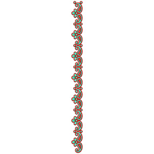 Lace Embroidery Design 18907