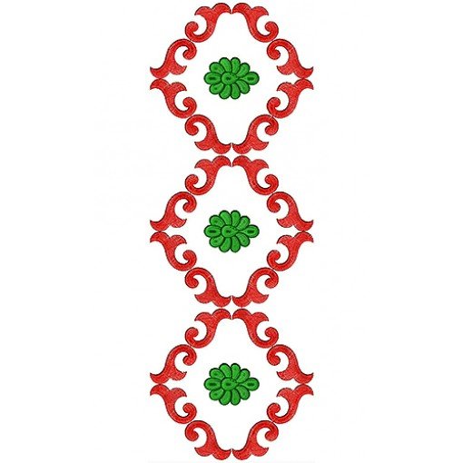 Lace Embroidery Design 19139