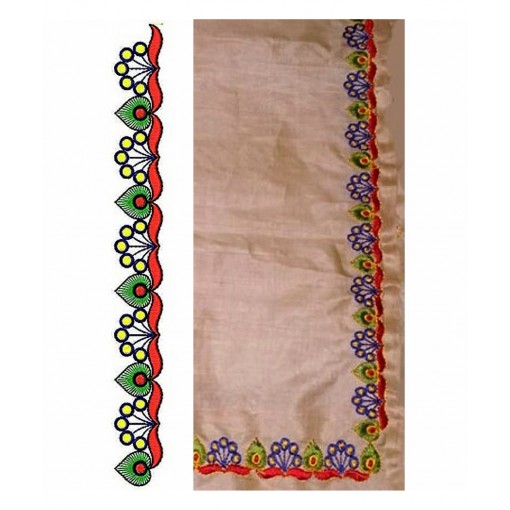 Lace Embroidery Design 19153
