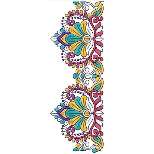 Lace Embroidery Design 19206