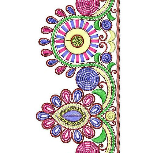 Border Embroidery Designs For Suits 192