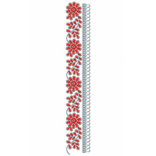 Lace Embroidery Design 19240