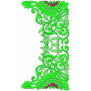 Lace Embroidery Design 19372