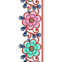 Embroidery Designer Robe Border Design