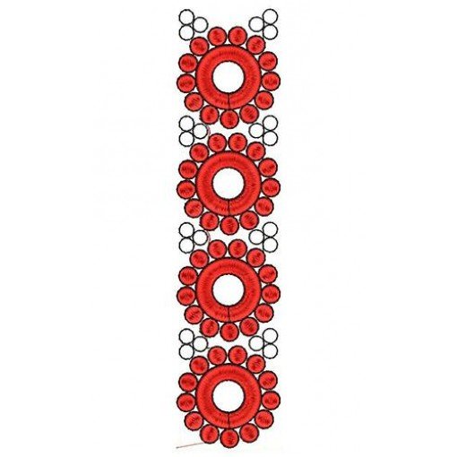 Lace Embroidery Design 19400
