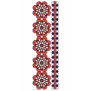 Lace Embroidery Design 19404