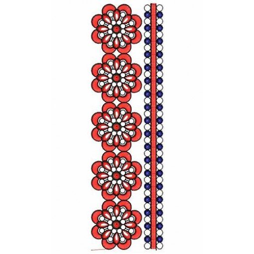 Lace Embroidery Design 19404