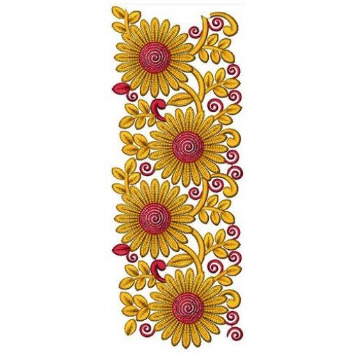 Lace Embroidery Design 19510