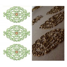Lace Embroidery Design 19694