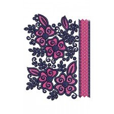 Lace Embroidery Design 19695