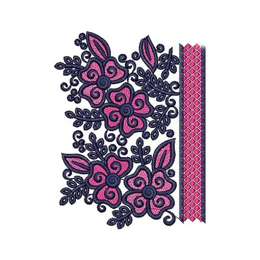Lace Embroidery Design 19695