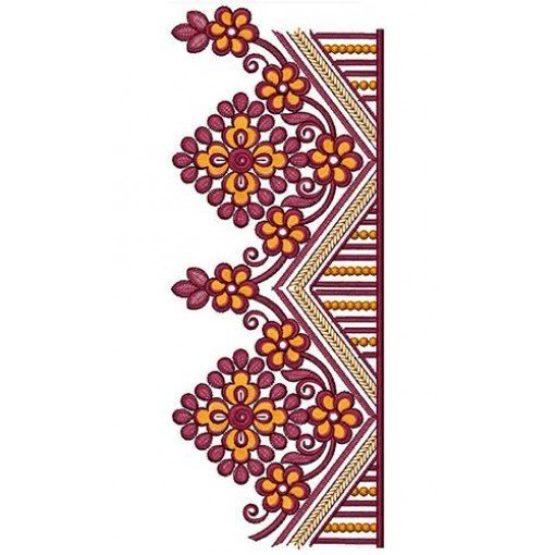 Lace Embroidery Design 19714