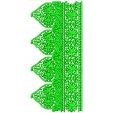 Lace Embroidery Design 19851