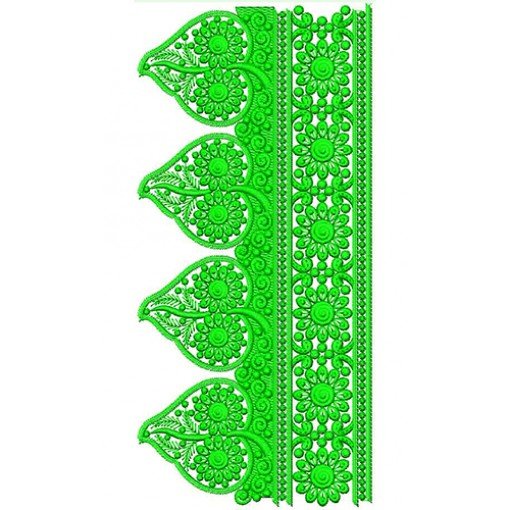 Lace Embroidery Design 19851