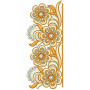 Flowers Floral Lace Embroidery Design 19882