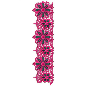 Lace Embroidery Design 20107